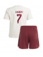 Otroški Nogometna dresi replika Bayern Munich Serge Gnabry #7 Tretji 2023-24 Kratek rokav (+ hlače)